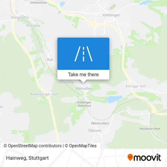 Карта Hainweg