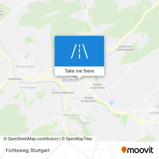 Карта Fichteweg