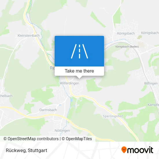 Карта Rückweg