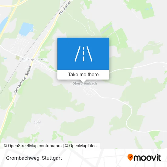 Grombachweg map