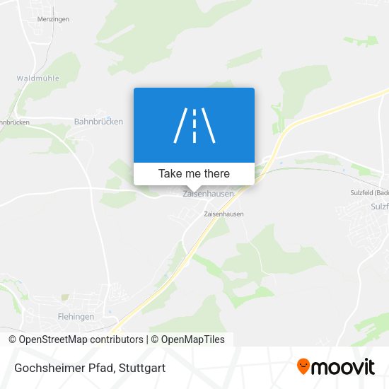 Карта Gochsheimer Pfad