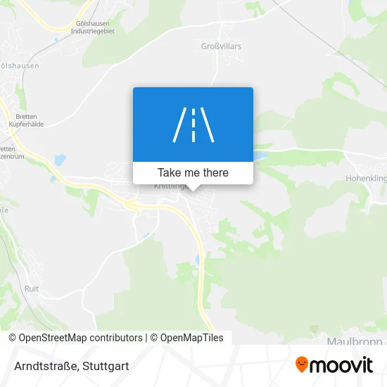 Карта Arndtstraße