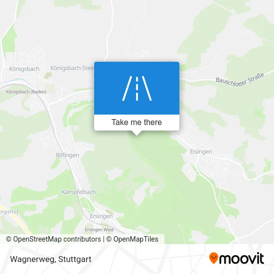 Карта Wagnerweg