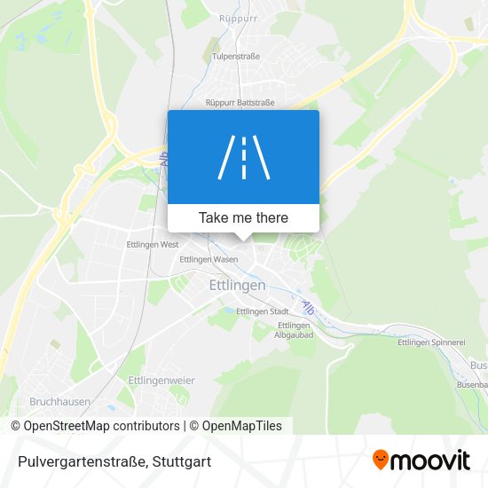 Pulvergartenstraße map