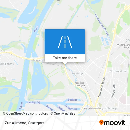 Карта Zur Allmend