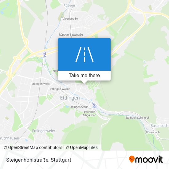 Steigenhohlstraße map