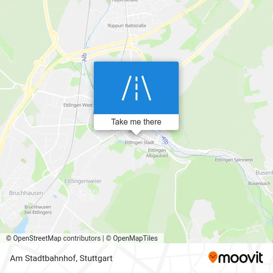 Карта Am Stadtbahnhof