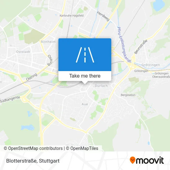 Карта Blotterstraße