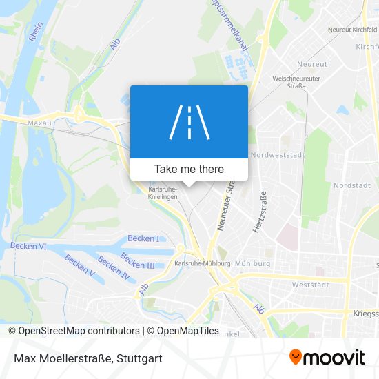 Карта Max Moellerstraße