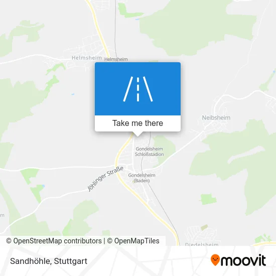 Карта Sandhöhle