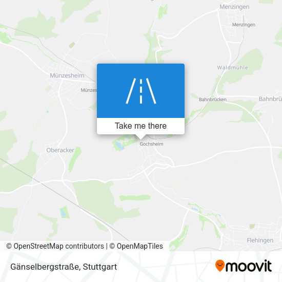 Gänselbergstraße map