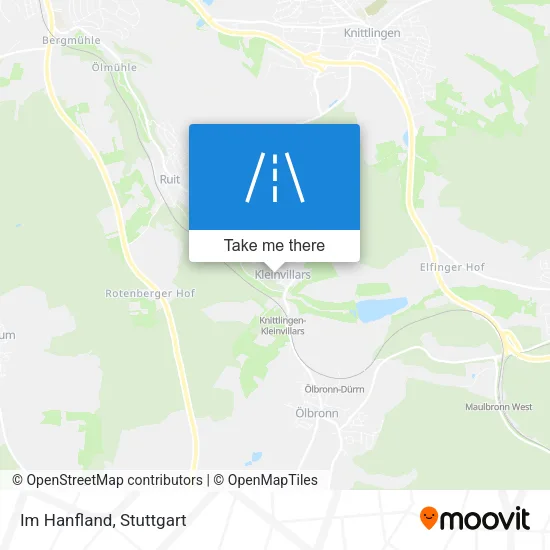 Карта Im Hanfland