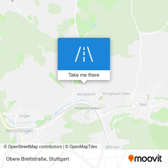 Obere Breitstraße map