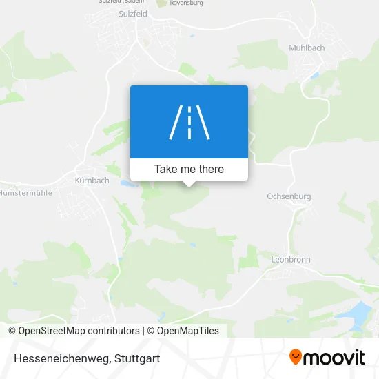 Карта Hesseneichenweg