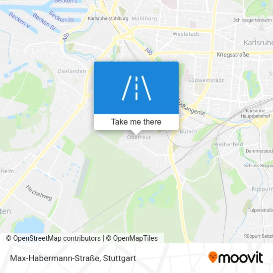 Карта Max-Habermann-Straße