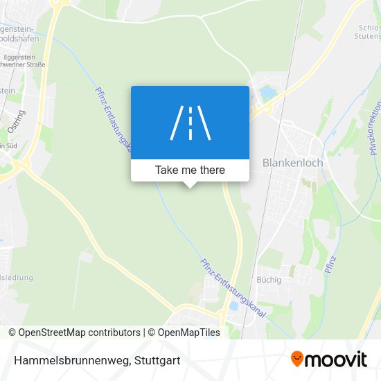 Hammelsbrunnenweg map