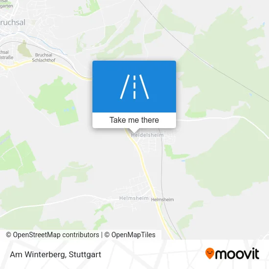 Карта Am Winterberg