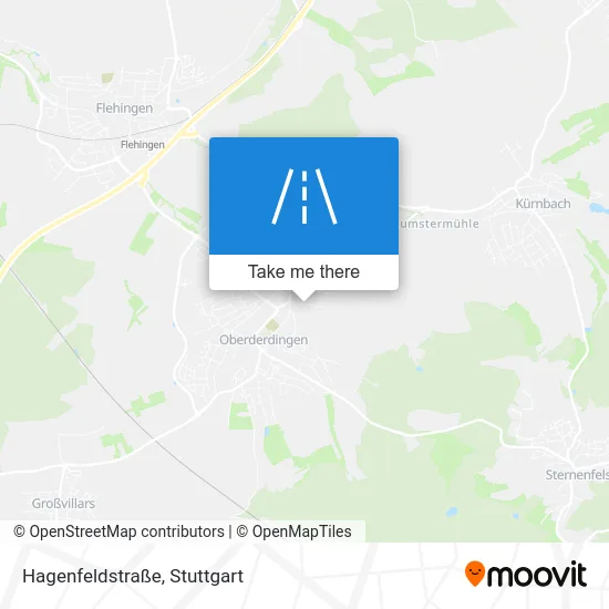 Карта Hagenfeldstraße