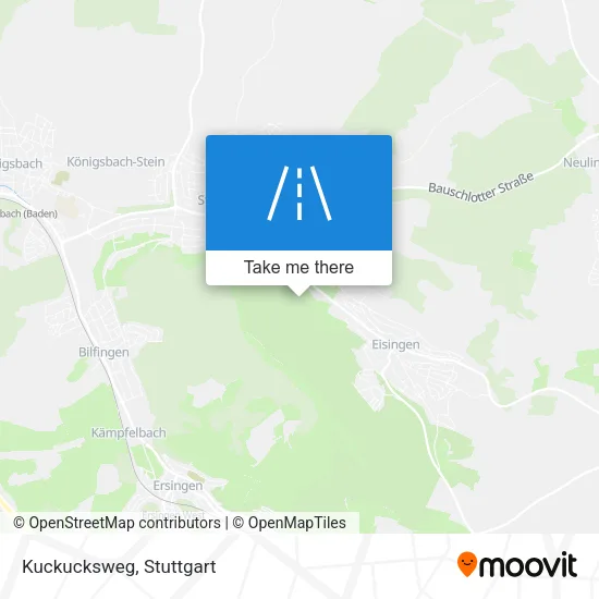 Карта Kuckucksweg