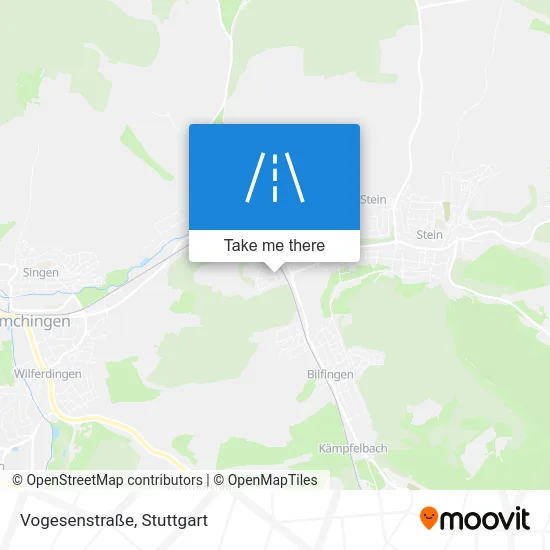 Карта Vogesenstraße