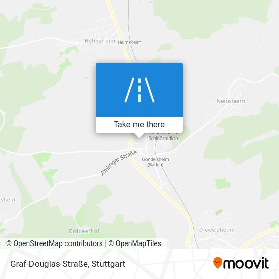 Graf-Douglas-Straße map