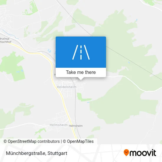 Карта Münchbergstraße