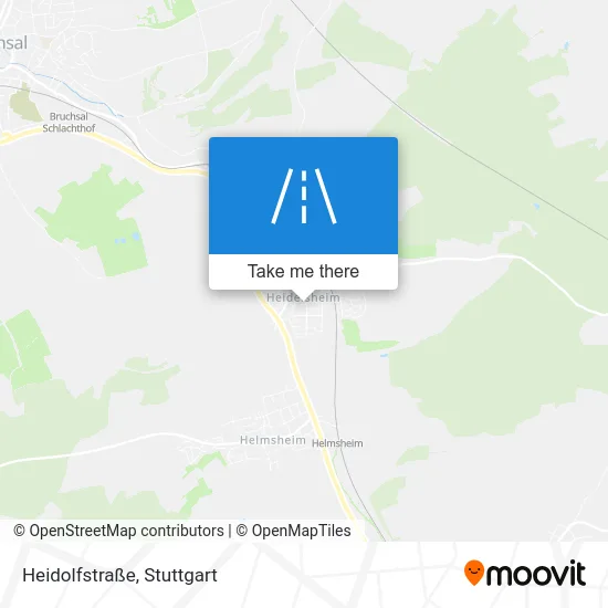 Карта Heidolfstraße