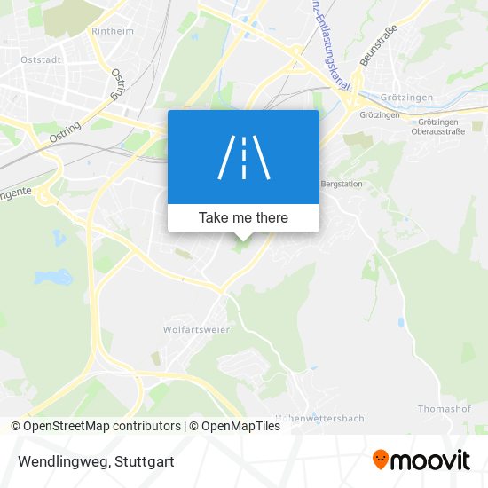 Карта Wendlingweg