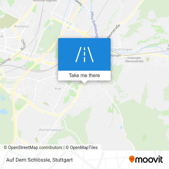 Карта Auf Dem Schlössle