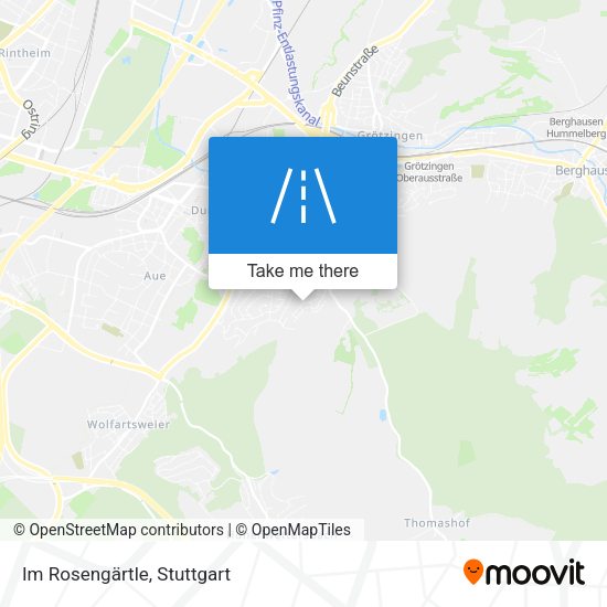 Im Rosengärtle map