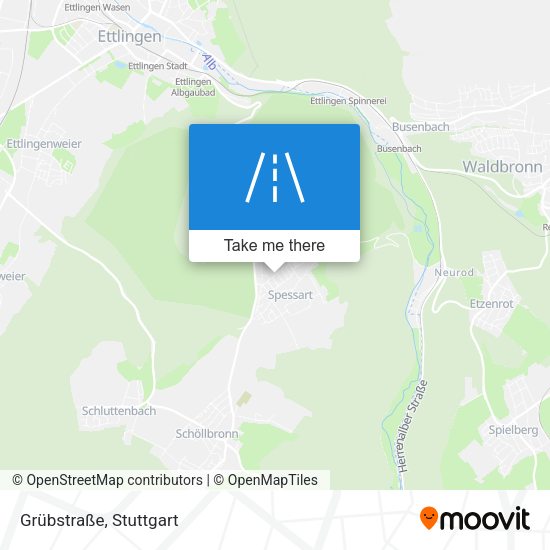 Grübstraße map
