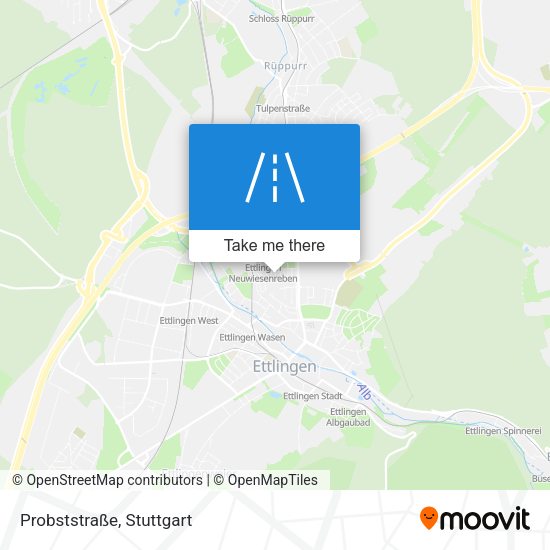 Карта Probststraße