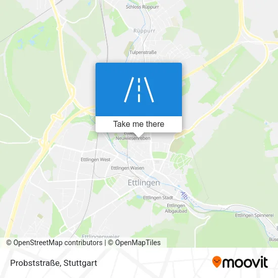 Карта Probststraße