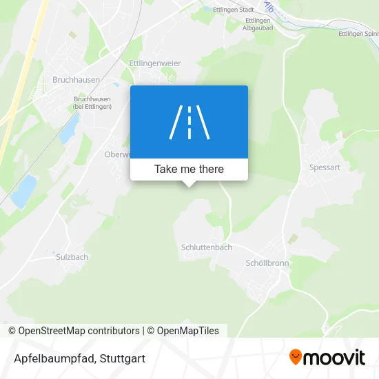 Карта Apfelbaumpfad