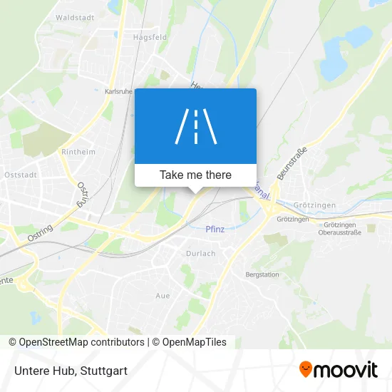 Карта Untere Hub