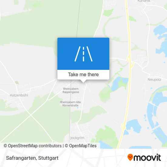 Карта Safrangarten