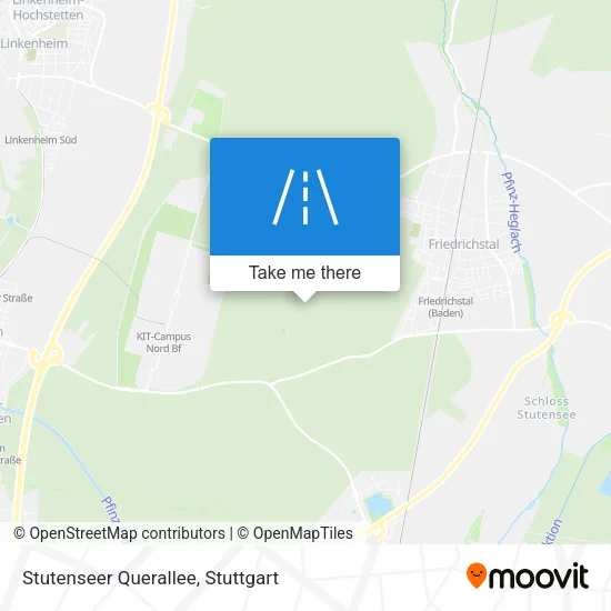 Карта Stutenseer Querallee