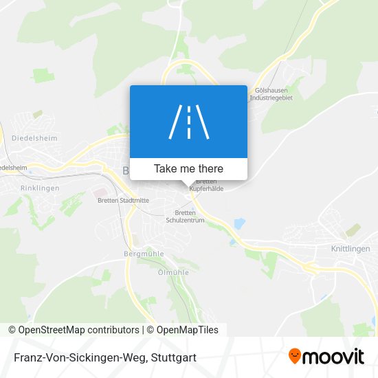 Franz-Von-Sickingen-Weg map