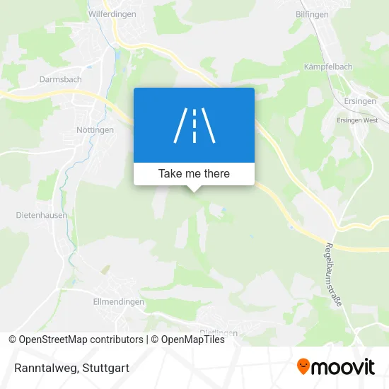 Ranntalweg map