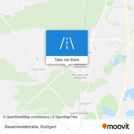 Bauernwaldstraße map