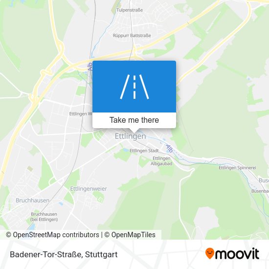 Badener-Tor-Straße map