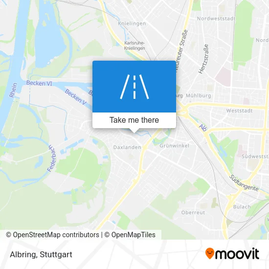 Карта Albring