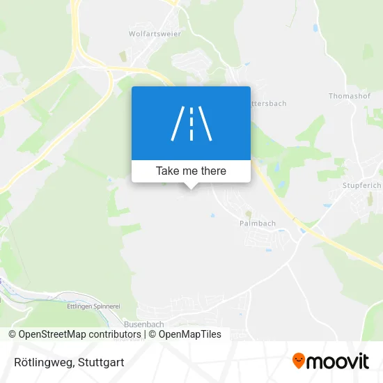 Карта Rötlingweg