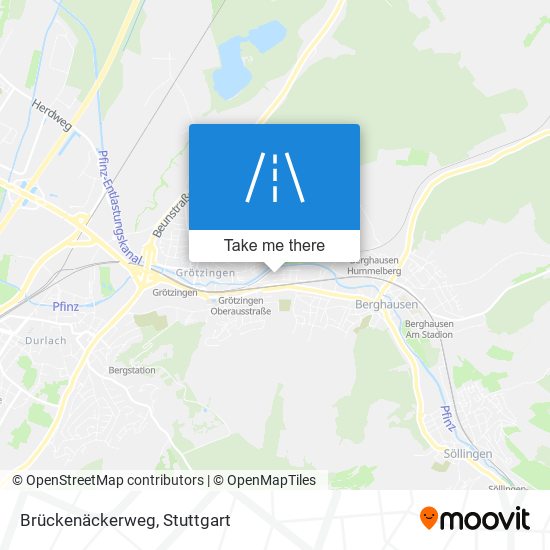 Brückenäckerweg map