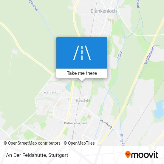 An Der Feldshütte map