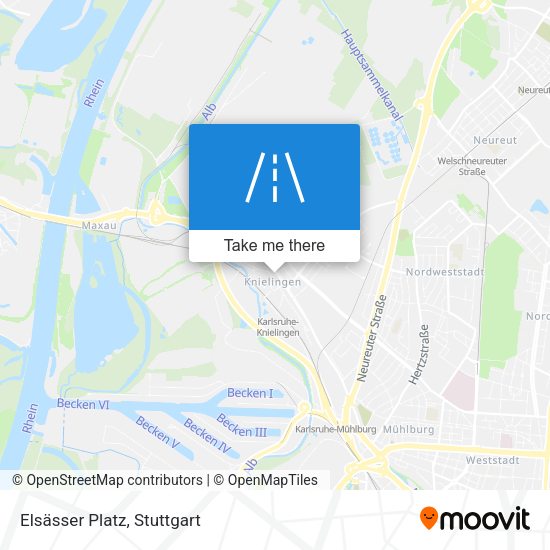 Elsässer Platz map