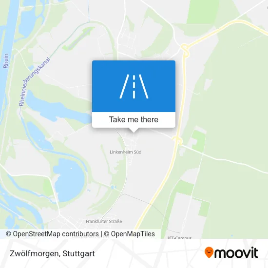 Карта Zwölfmorgen