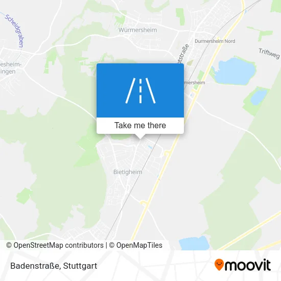 Карта Badenstraße