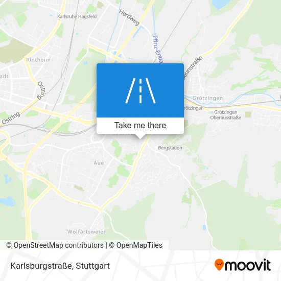 Карта Karlsburgstraße