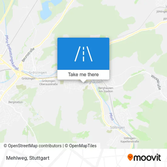 Карта Mehlweg